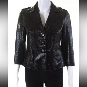 Tory Burch genuine Leather jacket